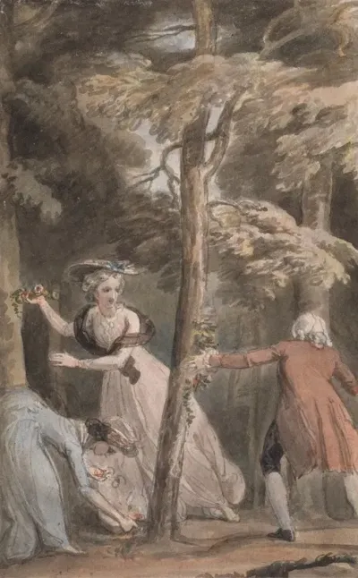 Illustration To The Virtuous Orphan