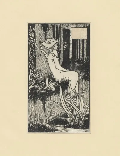 Illustrations By Aubrey Beardsley For King Arthur Pl 01