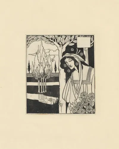 Illustrations By Aubrey Beardsley For King Arthur Pl 02