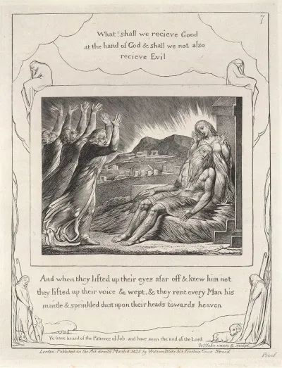 Illustrations Of The Book Of Job Pl 08