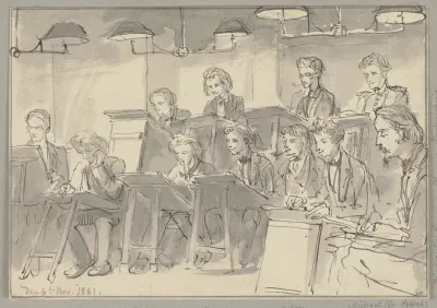 Im Aktsaal Des Stadelschen Kunstinstituts