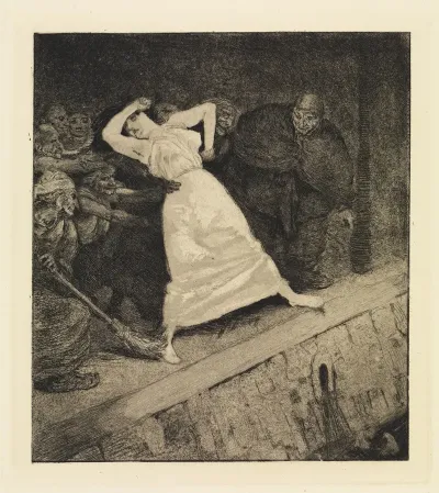 In Die Gosse Ein Leben Opus Viii Blatt 10