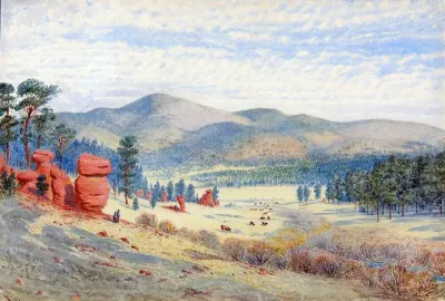 In Monument Park Colorado
