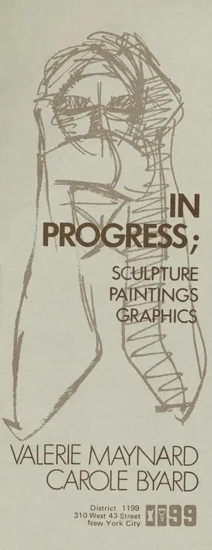 In Progress Sculpture Paintings Graphics An Exhibition Of Works By Valerie Maynard And Carole Byard At Gallery 1199 2