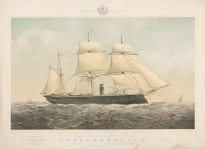 Independencia Steam Iron Clad Built For The Peruvian Navy