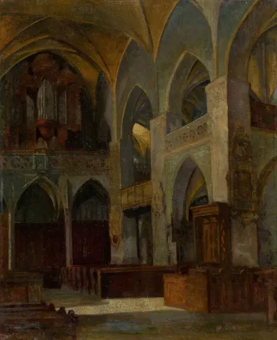Inside The Church Of St James In Levoca