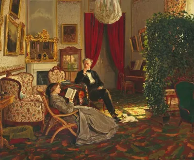 Interior From Glorup 1867