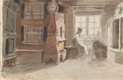 Interior Med Figurer Leksand