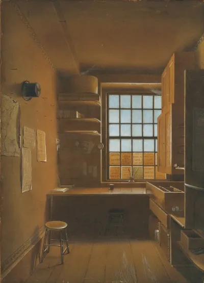 Interior Of A Lottery