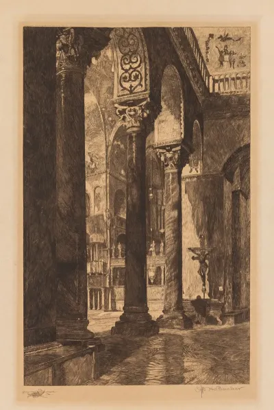 Interior Of St Marks Venice 2