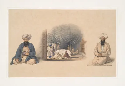 Interior Of The Tomb Of Sultan Mahmood Guznee Khan Sheereen Khan Chief Of The Juwansheer Kuzzilbashos Hajee Khan Kauker