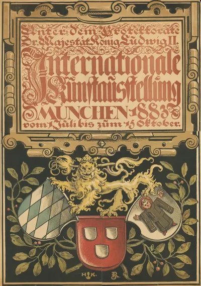Internationale Kunstaustellung Munchen 1883 2