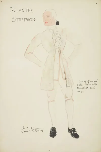Iolanthe Strephon Flowered Coat