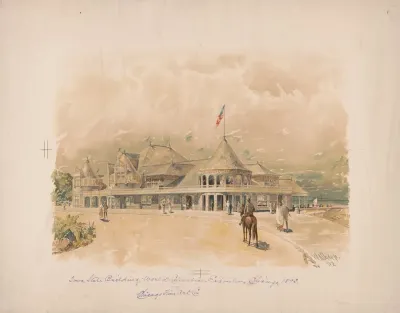 Iowa State Building World Columbian Exposition Chicago 1893