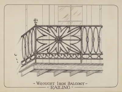 Iron Balcony Railings