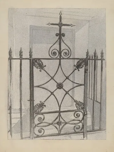 Iron Gate And Fence 6