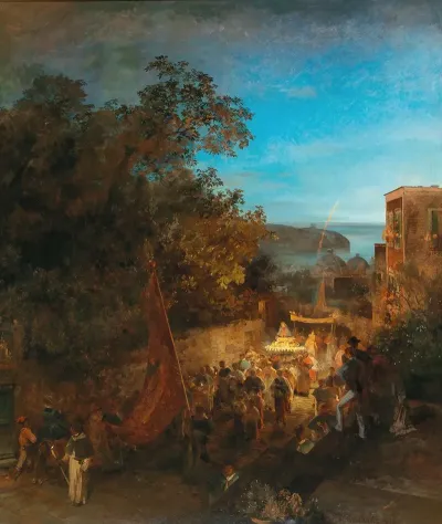 Ischia Feast Of St Anne Casamicciola