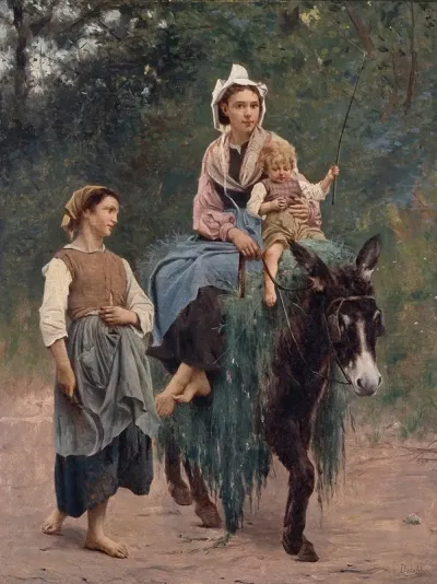 Italian Peasant Family