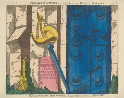 Jack And The Giant Killer Scenes For A Toy Theater Pl 05