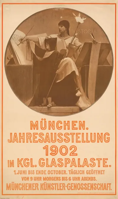 Jahresausstellung 1902 Im Koniglichen Glaspalast Munchner Kunstler Genossenschaft