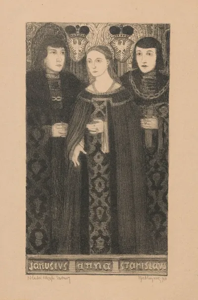Janusz Anna And Stanislaw The Last Duke And Duchess Of Mazowsze