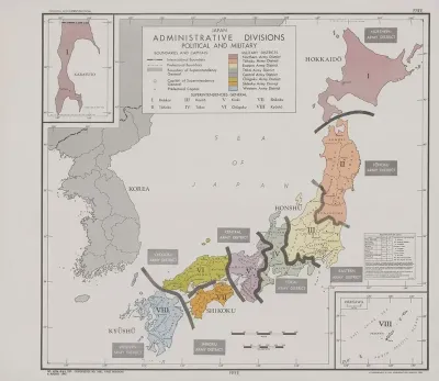 Japan Administrative Divisions Political And Military