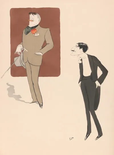 Jean Lorrain And Leonetto Cappiello