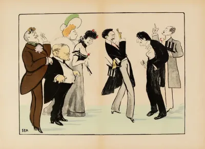 Jean Lorrain Boldini Kate Moore Madeleine Lemaire Montesquiou Jean Louis Forain Et Yturri