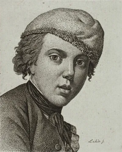 Jens Juel Efter Juels Selvportraet Fra 1767