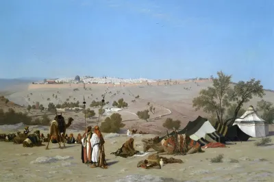 Jerusalem From The Mount Of Olives