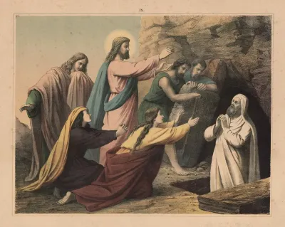 Jesus Resurrects Lazarus