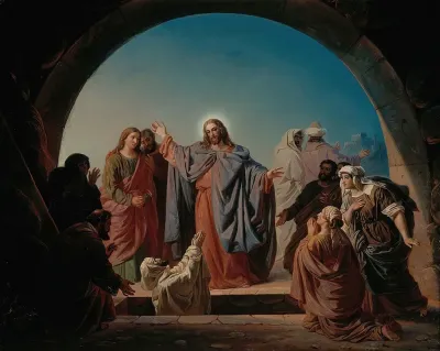 Jesus Wakes Lazarus