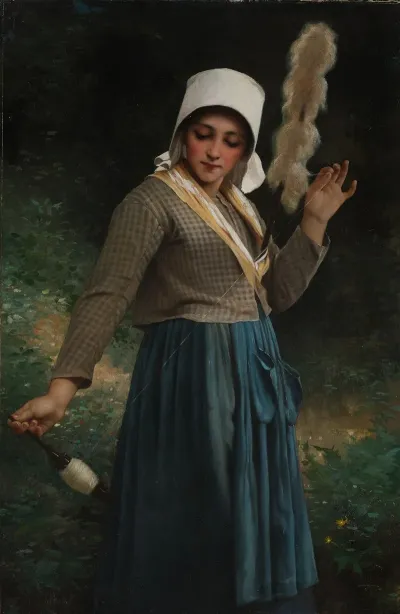 Jeune Paysanne De La Creuse