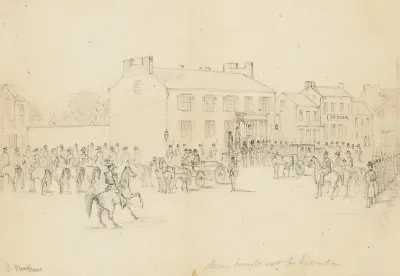 John Brown Brought Out For Execution