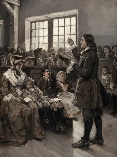 John Wesley Teaching His Sunday School