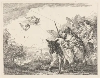 Joseph Standing Adores The Child