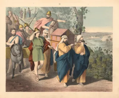 Joshua Crosses The Jordan