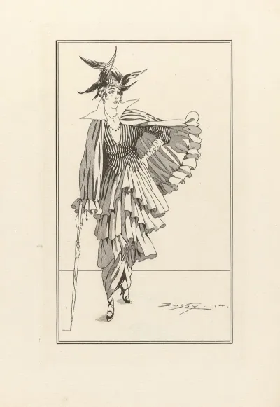 Journal Des Dames Et Des Modes Costumes Parisiens No 175