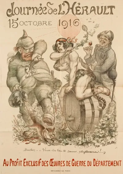 Journee De Lherault 15 Octobre 1916 Au Profit Exclusif Des Oeuvres De Guerre Du Departement