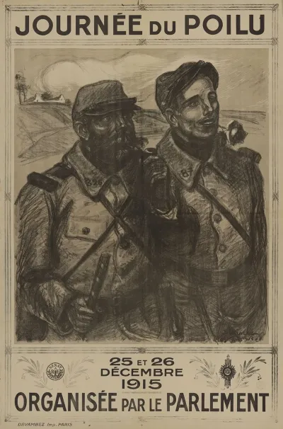 Journee Du Poilu 25 Et 26 Decembre 1915 Organisee Par Le Parlement 2