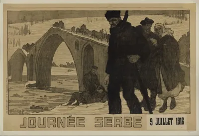 Journee Serbe 9 Juillet 1916