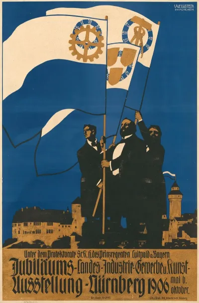 Jubilaums Landes Industrie Gewerbe Und Kunstausstellung Nurnberg 1906