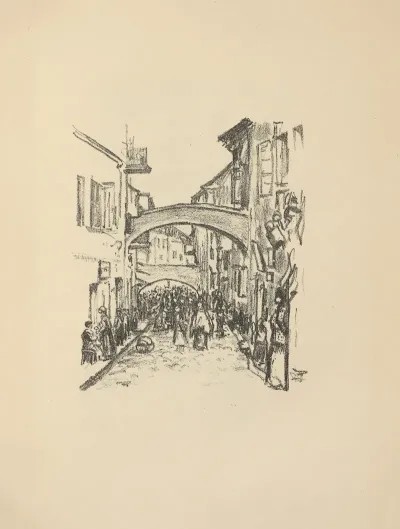 Judengasse In Wilna