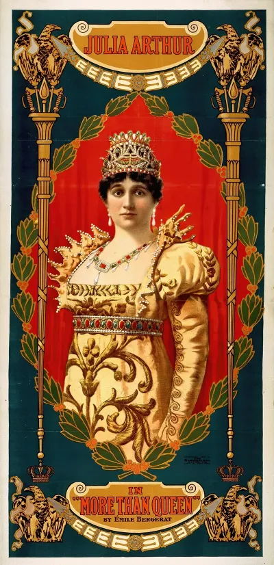 Julia Arthur In More Than Queen By Emile Bergerat