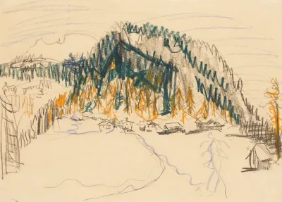 Junkerboden Landschaft Bei Davos