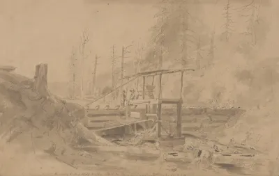 Kenedey Fosters Mill Under The Bald Mountain Tenn