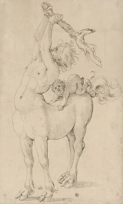 Kentaur Und Putto