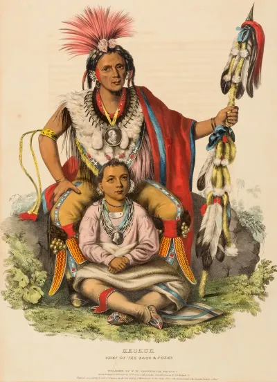 Keokuk Chief Of The Sacs And Foxes