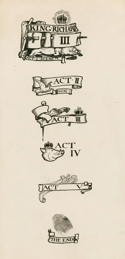 King Richard Iii Headings