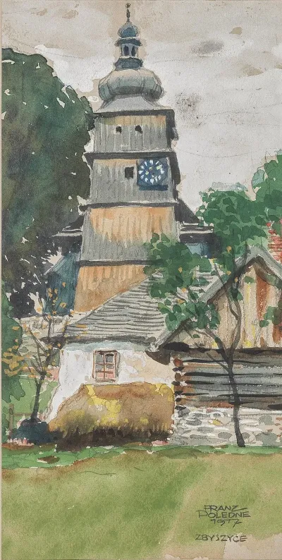 Kirchturm In Zbyszyce